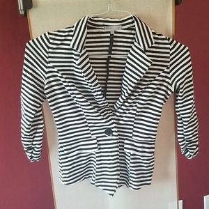 Striped blazer